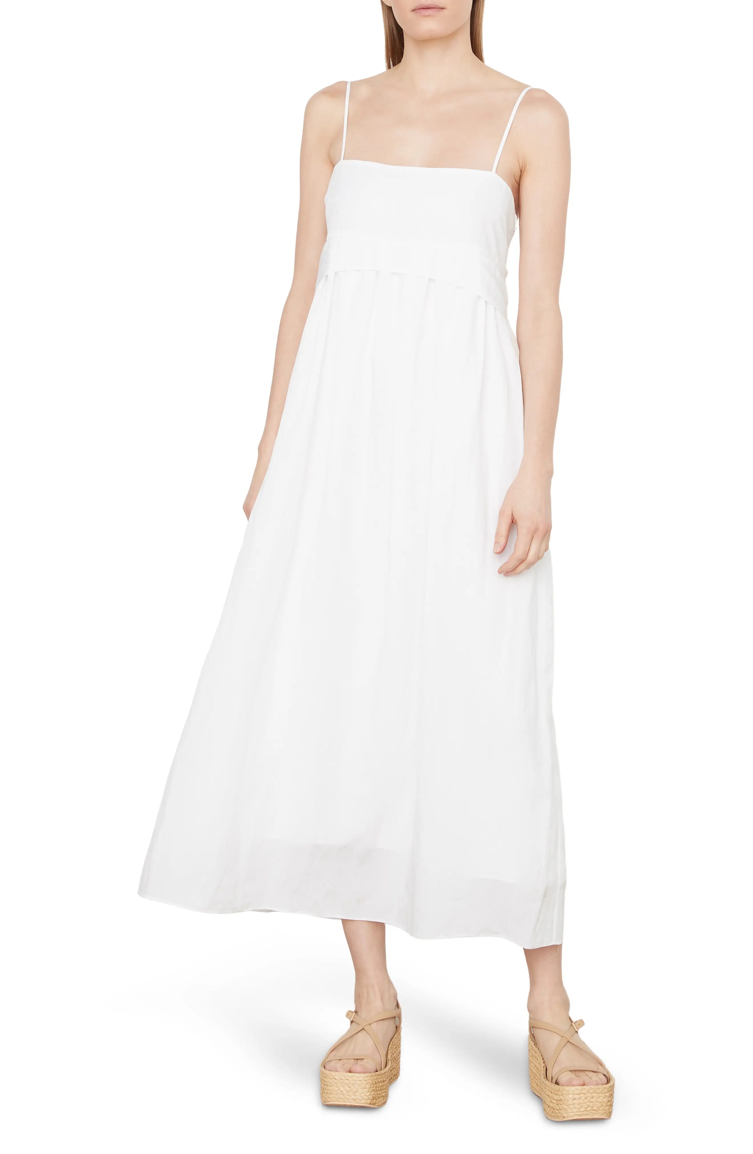 Sleeveless Paneled Maxi Dress - 1