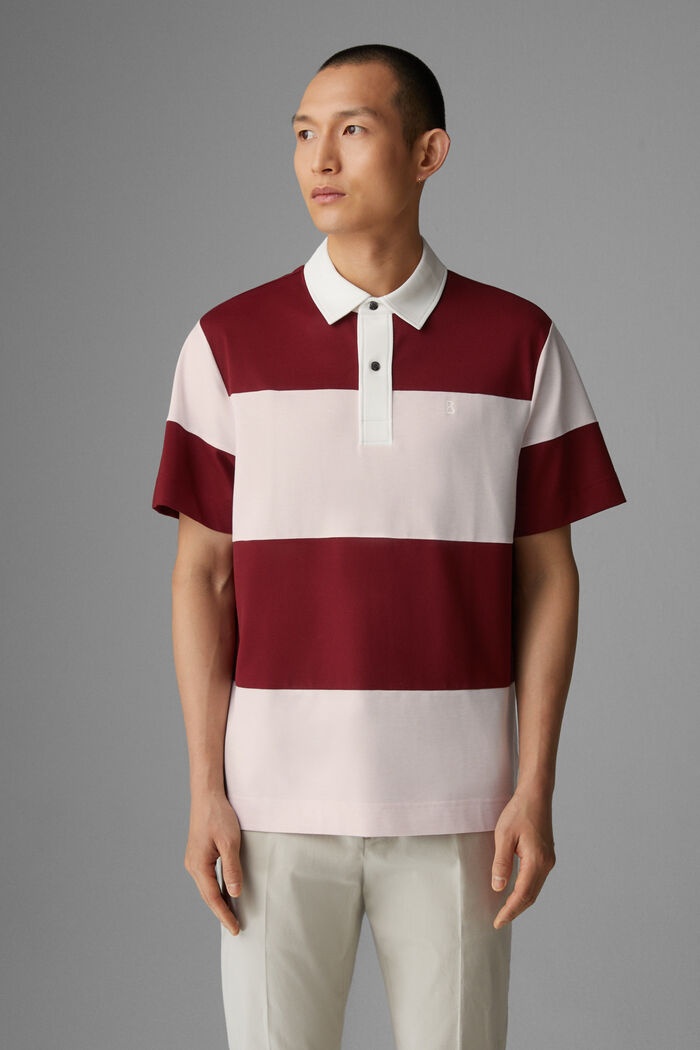 Lagos Polo shirt in Wine red/Rosé - 2