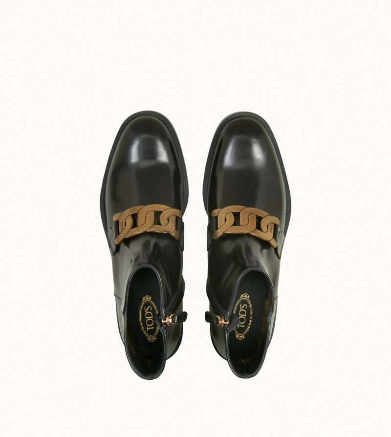 KATE ANKLE BOOTS IN LEATHER - BLACK 2