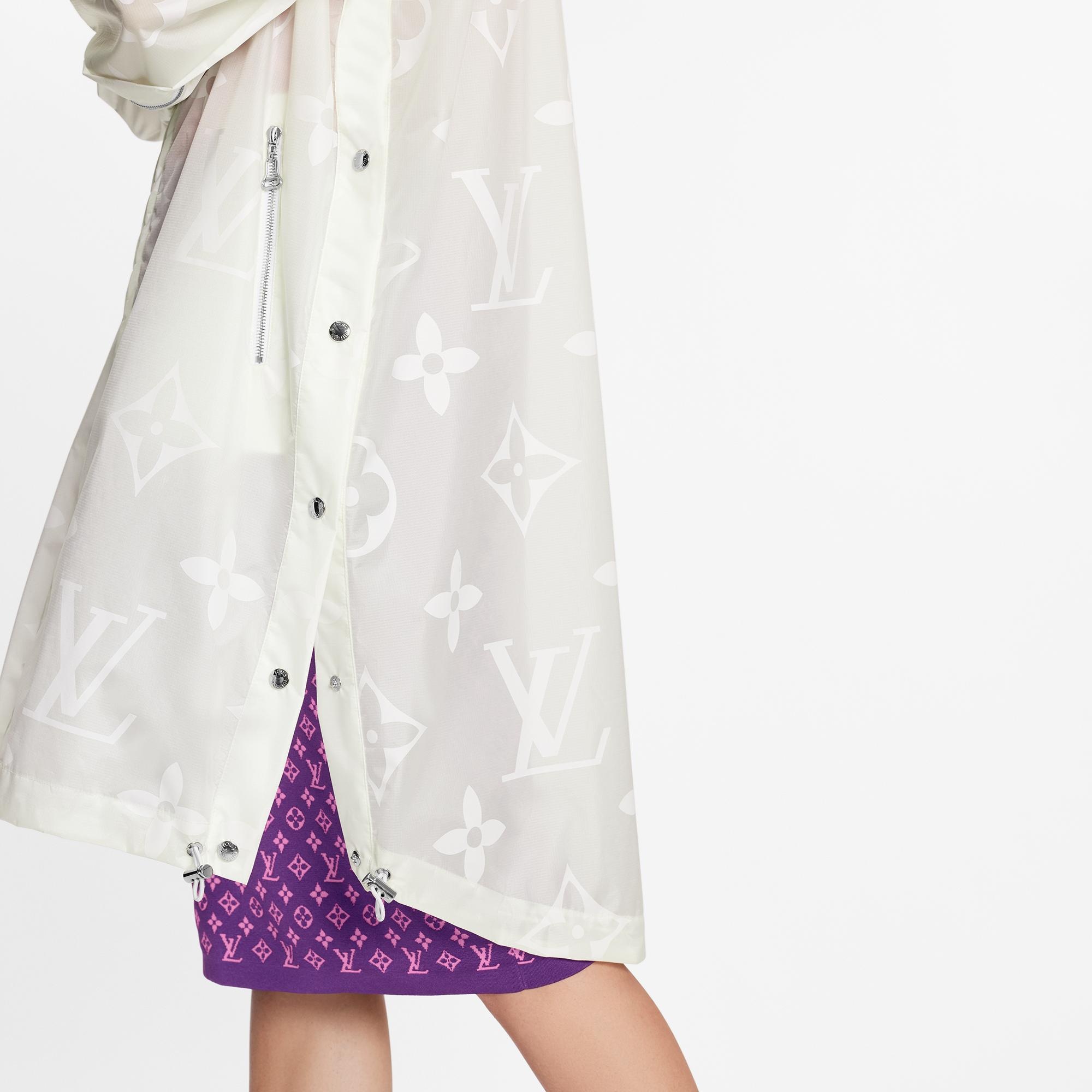 Glow In The Dark Monogram Long Parka - 4