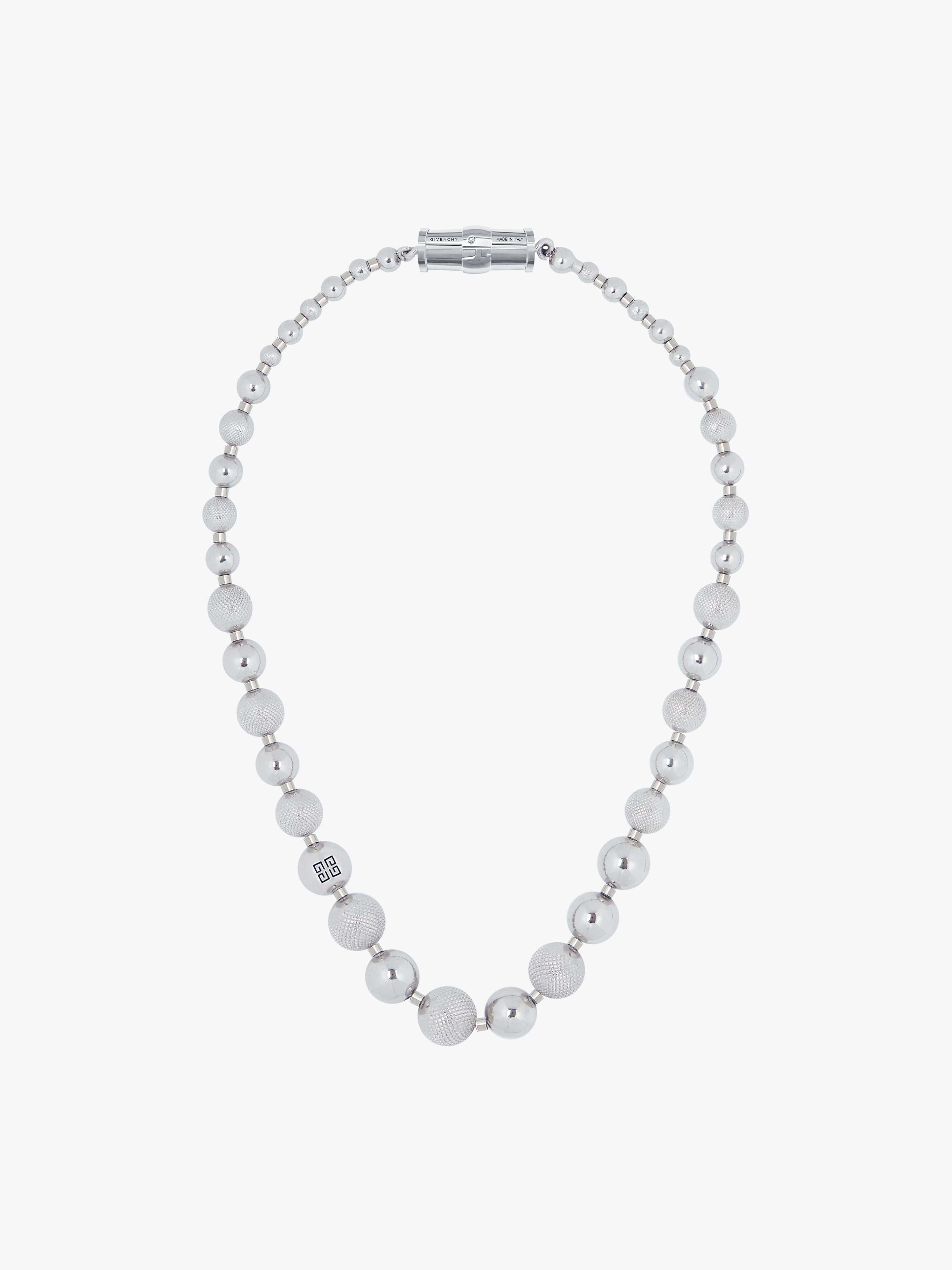 CHAIN BALL NECKLACE - 1
