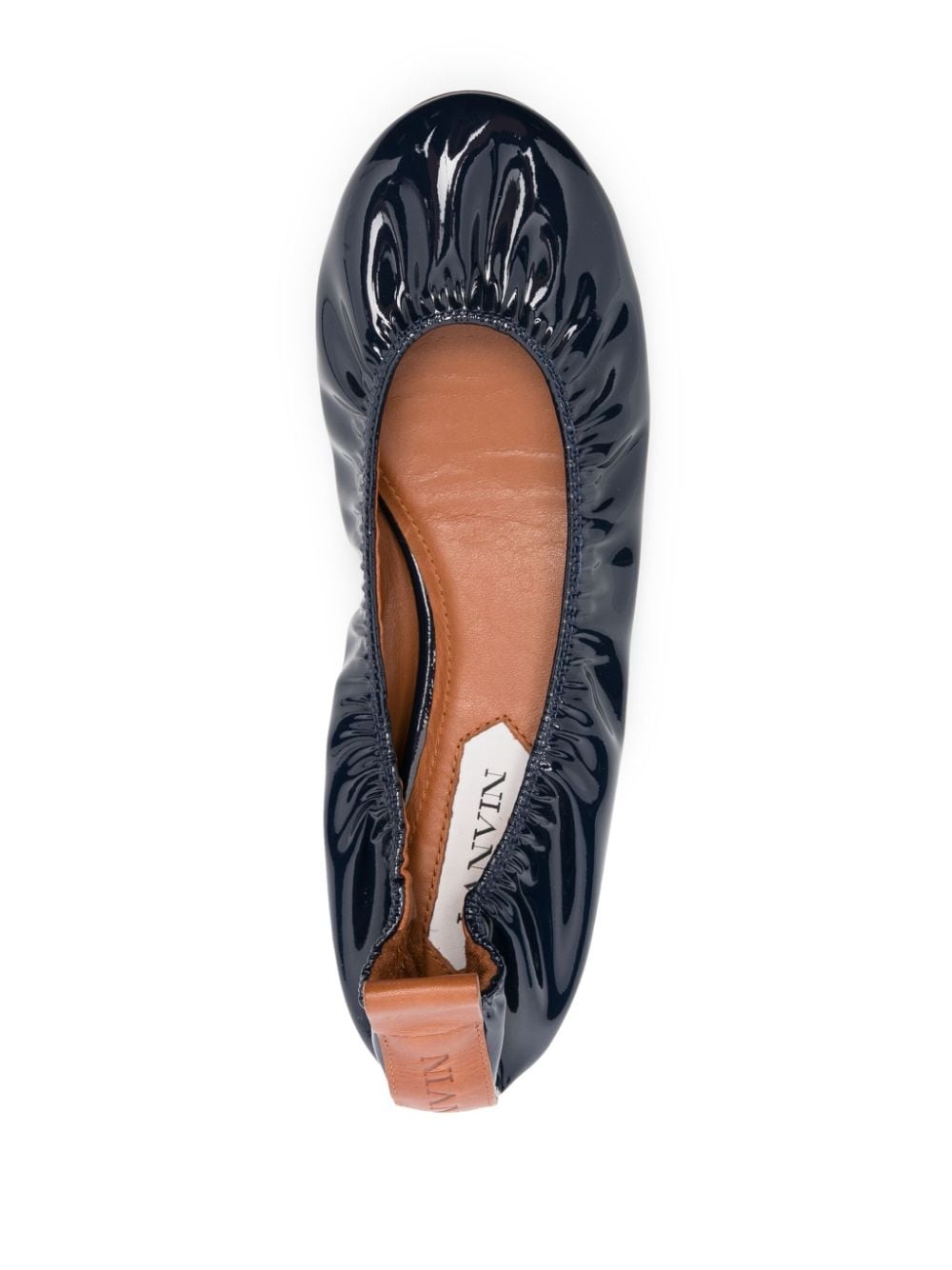 patent leather ballerina shoes - 4