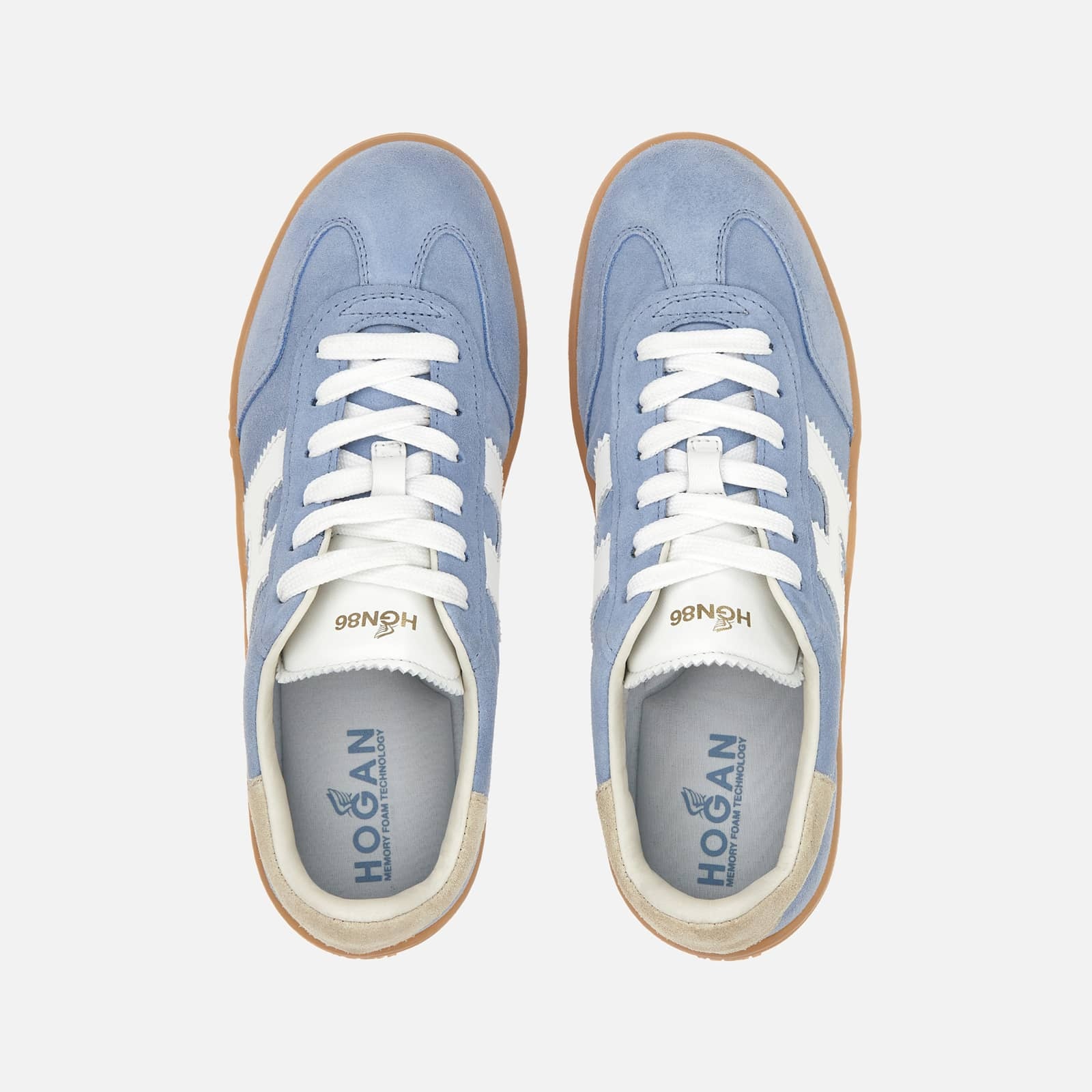 Sneakers Hogan Cool Light Blue White - 4