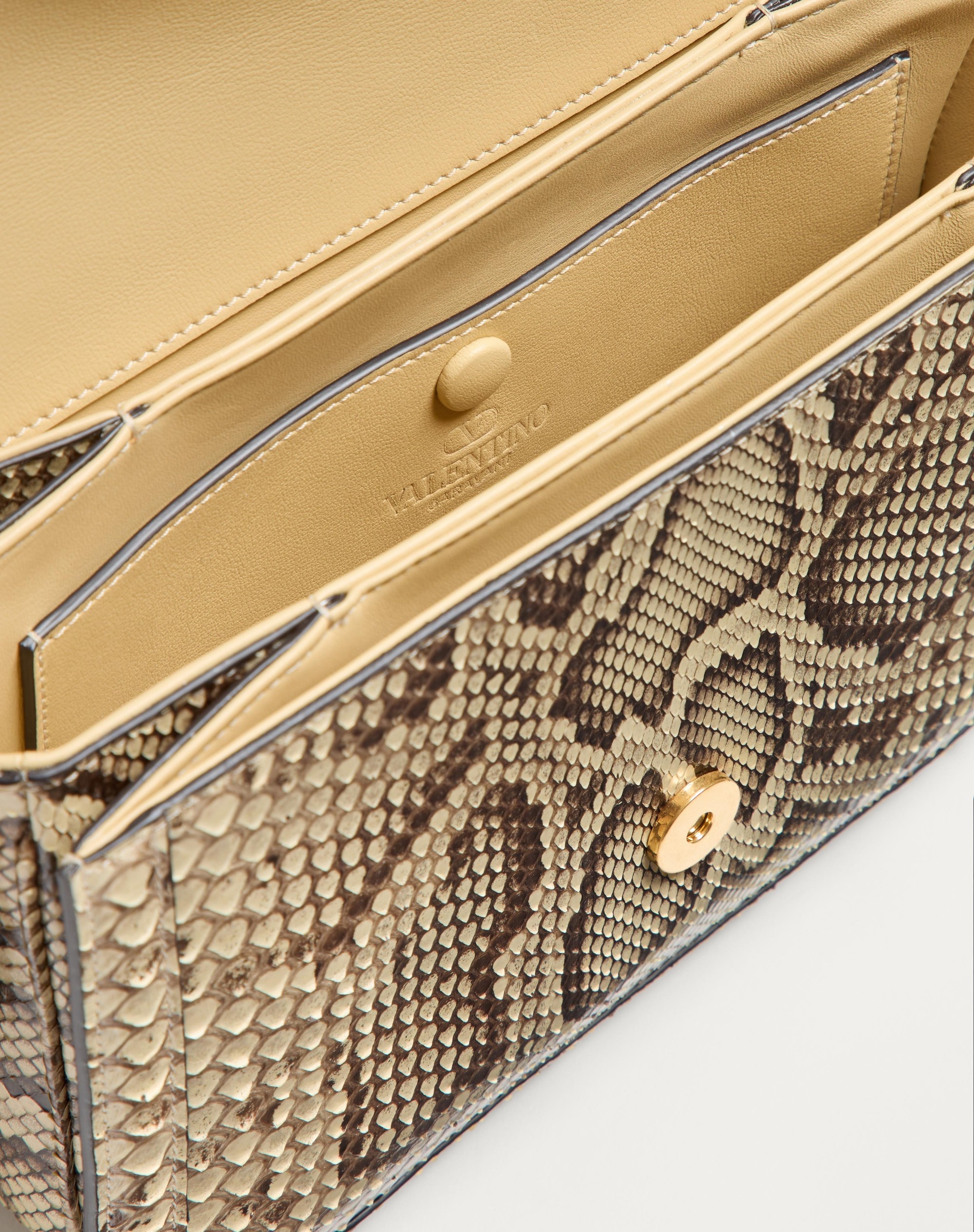 VALENTINO GARAVANI 9TO5 PYTHON SHOULDER BAG - 5