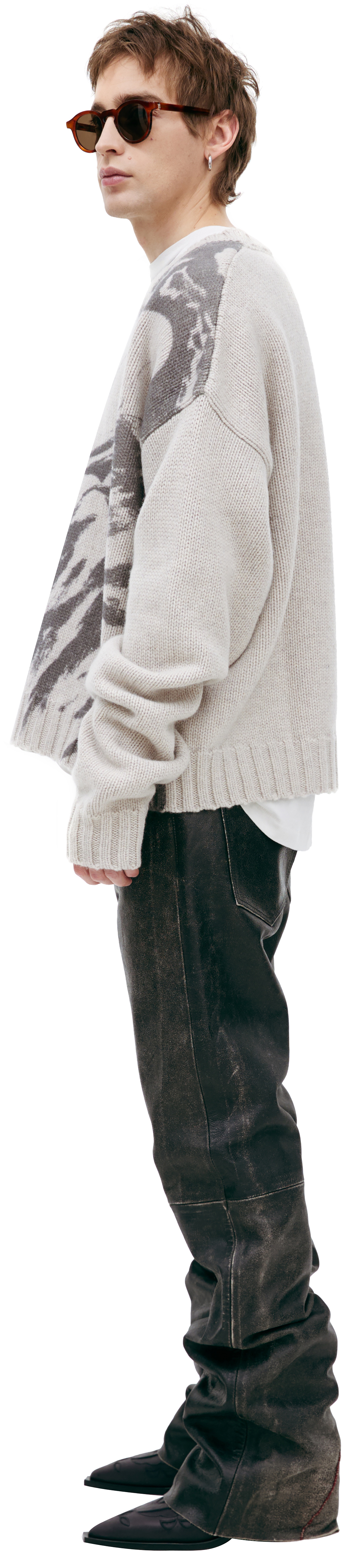 CASHMERE KNITTED SWEATER - 2
