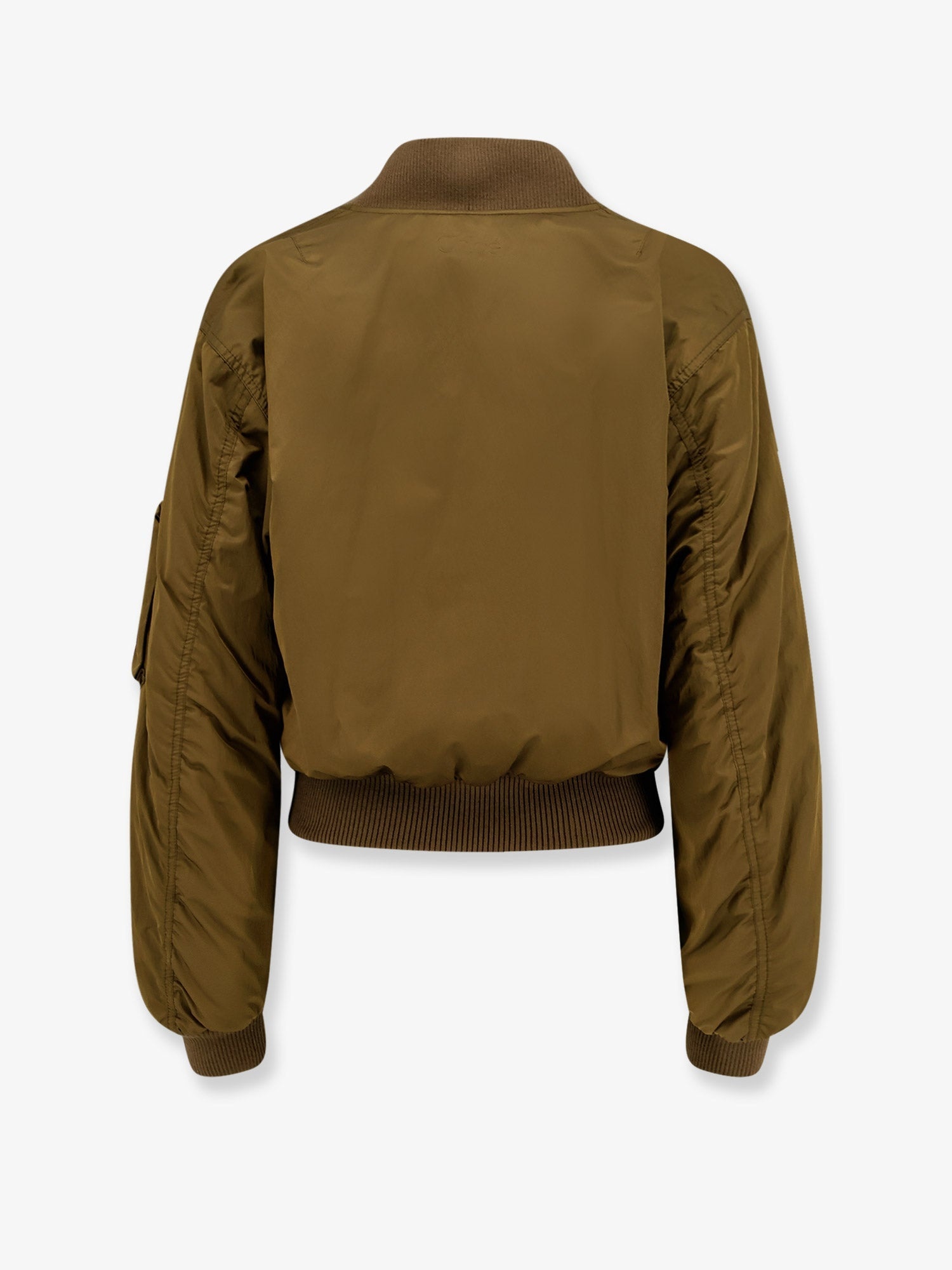 ブルゾン Chloe FW25 BOMBER JACKET (CH25AVE16113 233) CHLOÉ Cropped shell bomber jacket | NET-A-PORTER