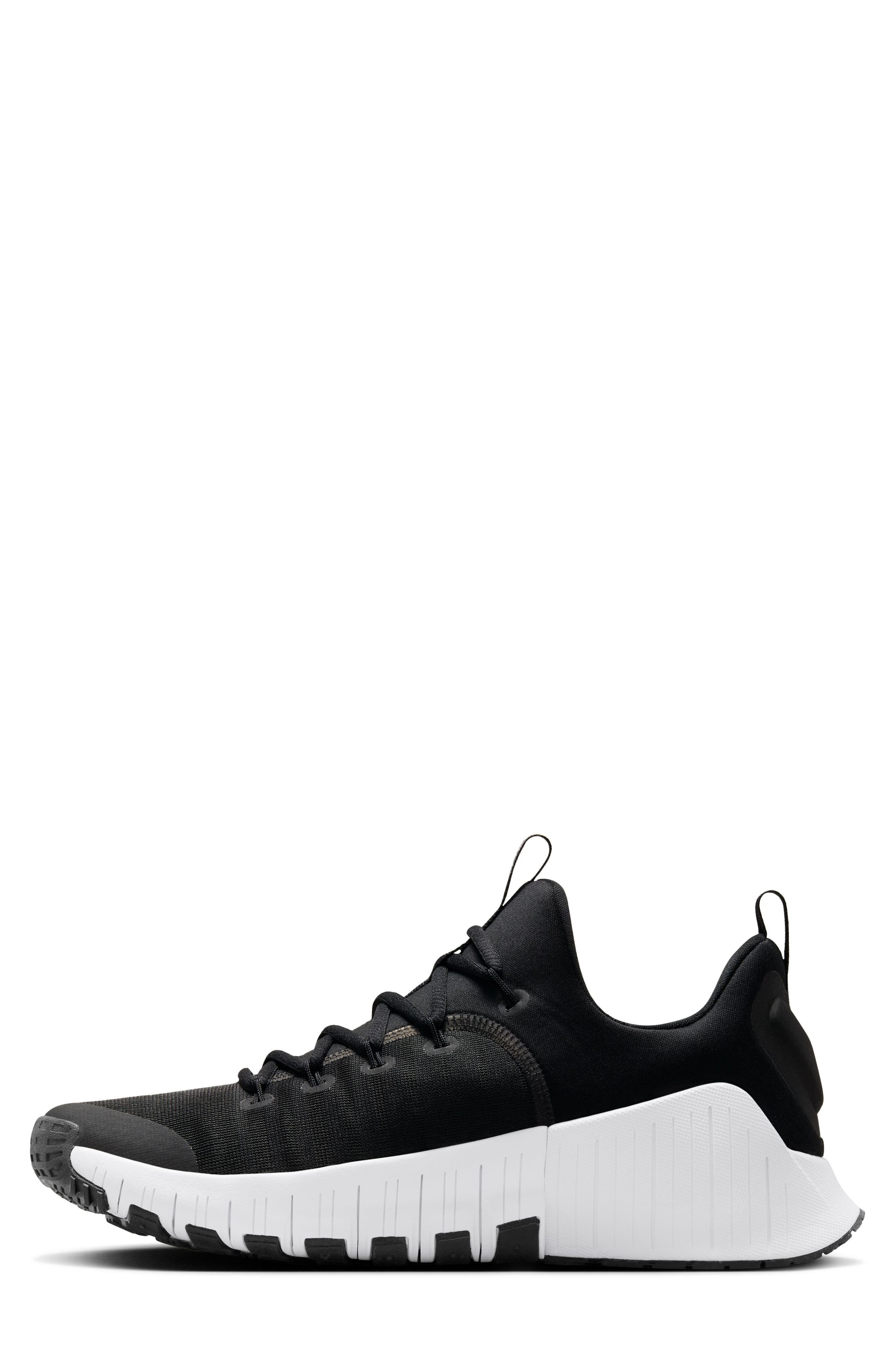 Nike Free Metcon 6 Training Shoe in 001 Black/white at Nordstrom - 6