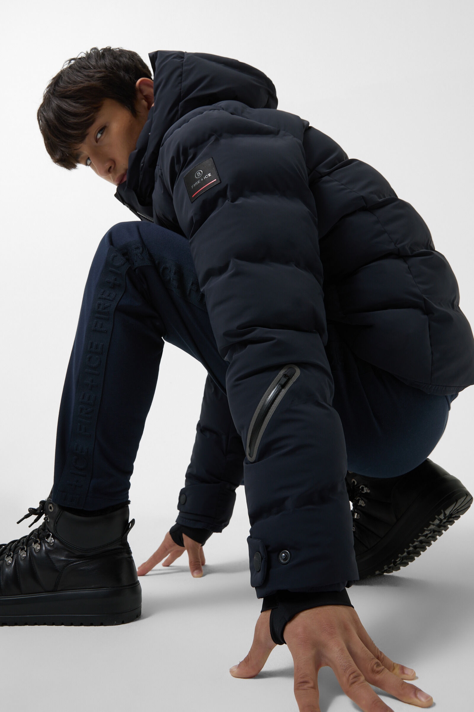 Luka Ski jacket in Navy blue - 6