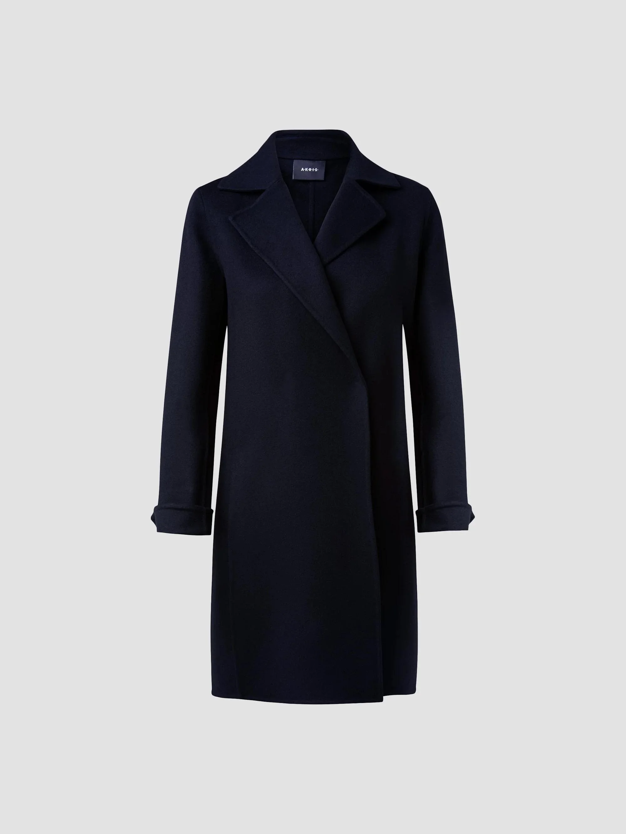 Women's Bera Double-Faced Cashmere Car Coat - Black - 1