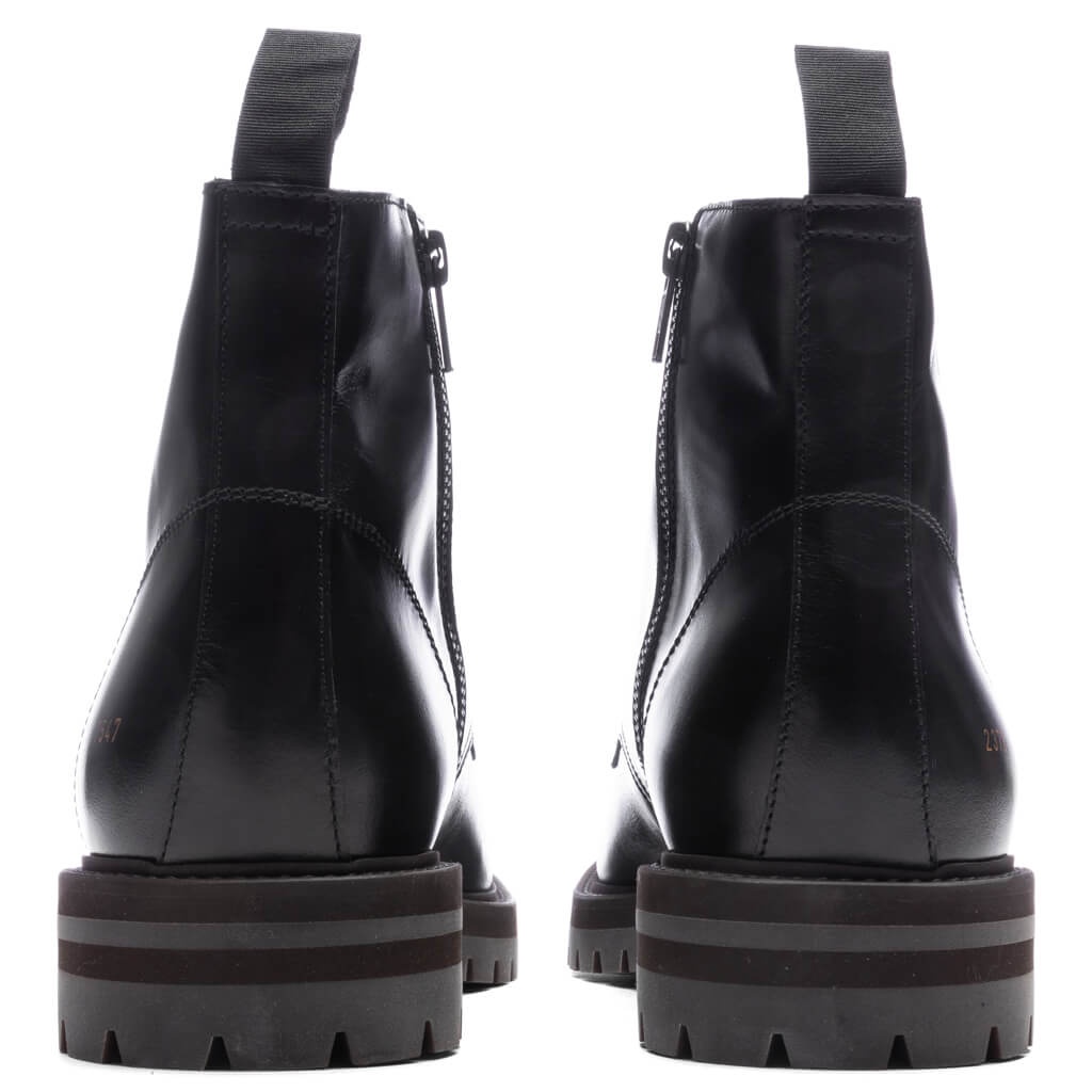 COMBAT SHOE - BLACK - 4