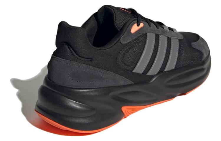 adidas Ozelle Cloudfoam Lifestyle Running Shoes 'Black Orange' GX6768 - 4