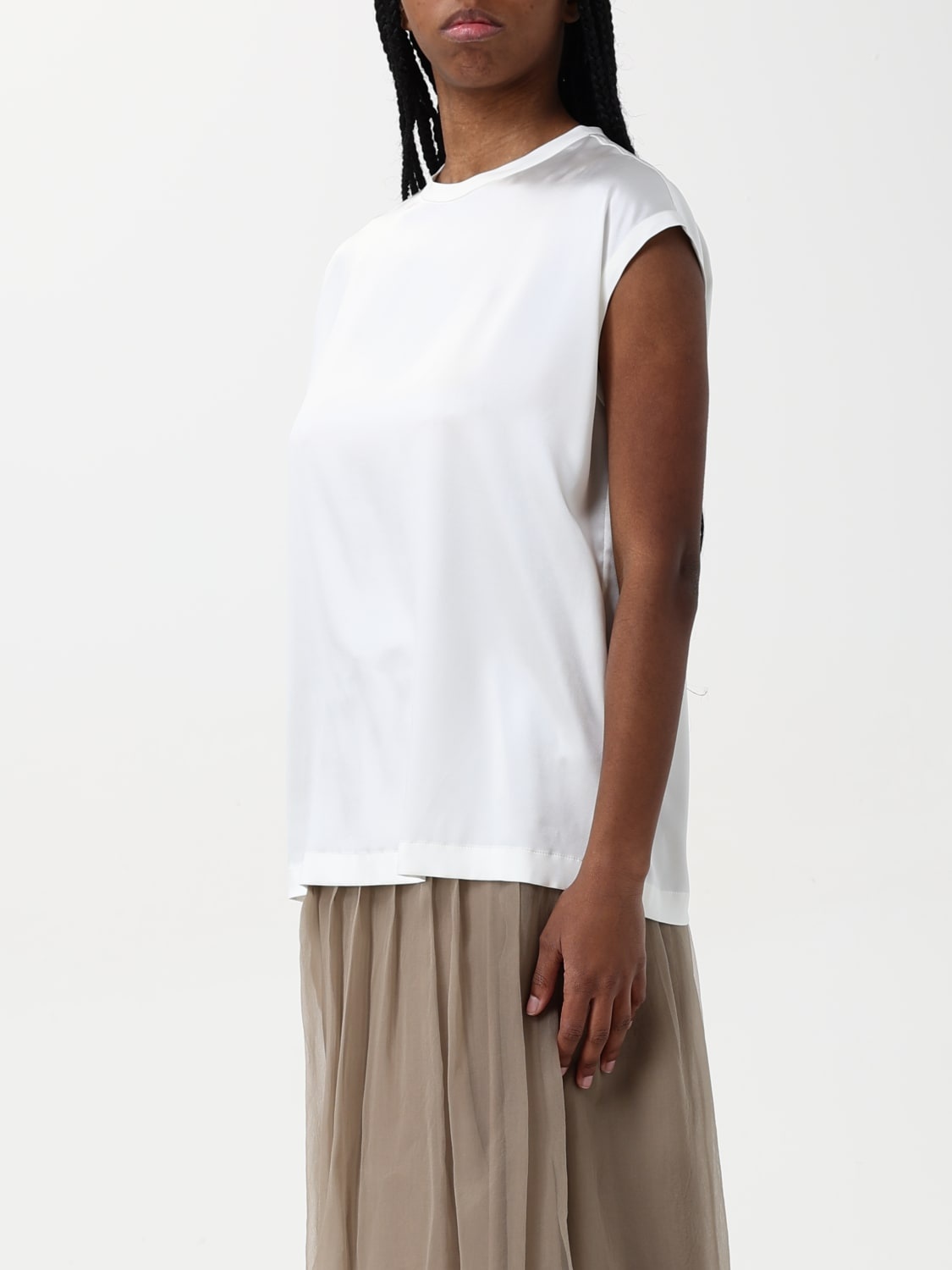 Brunello Cucinelli women's silk top - 4