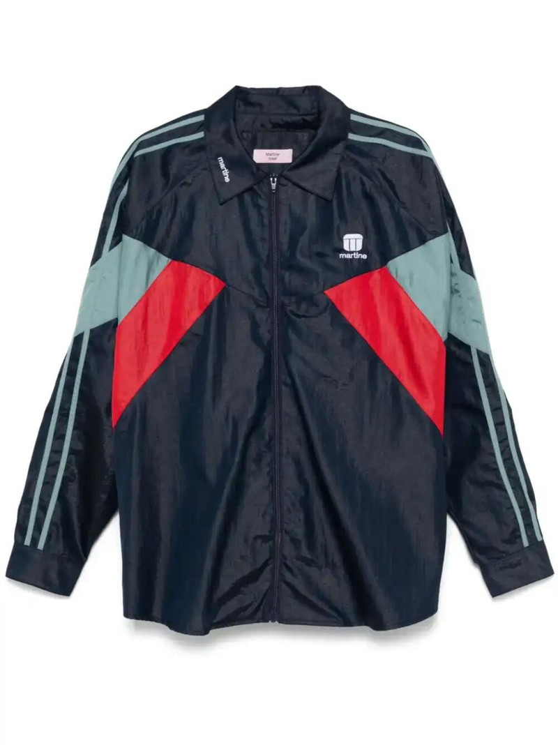 shirt-style track jacket - 1