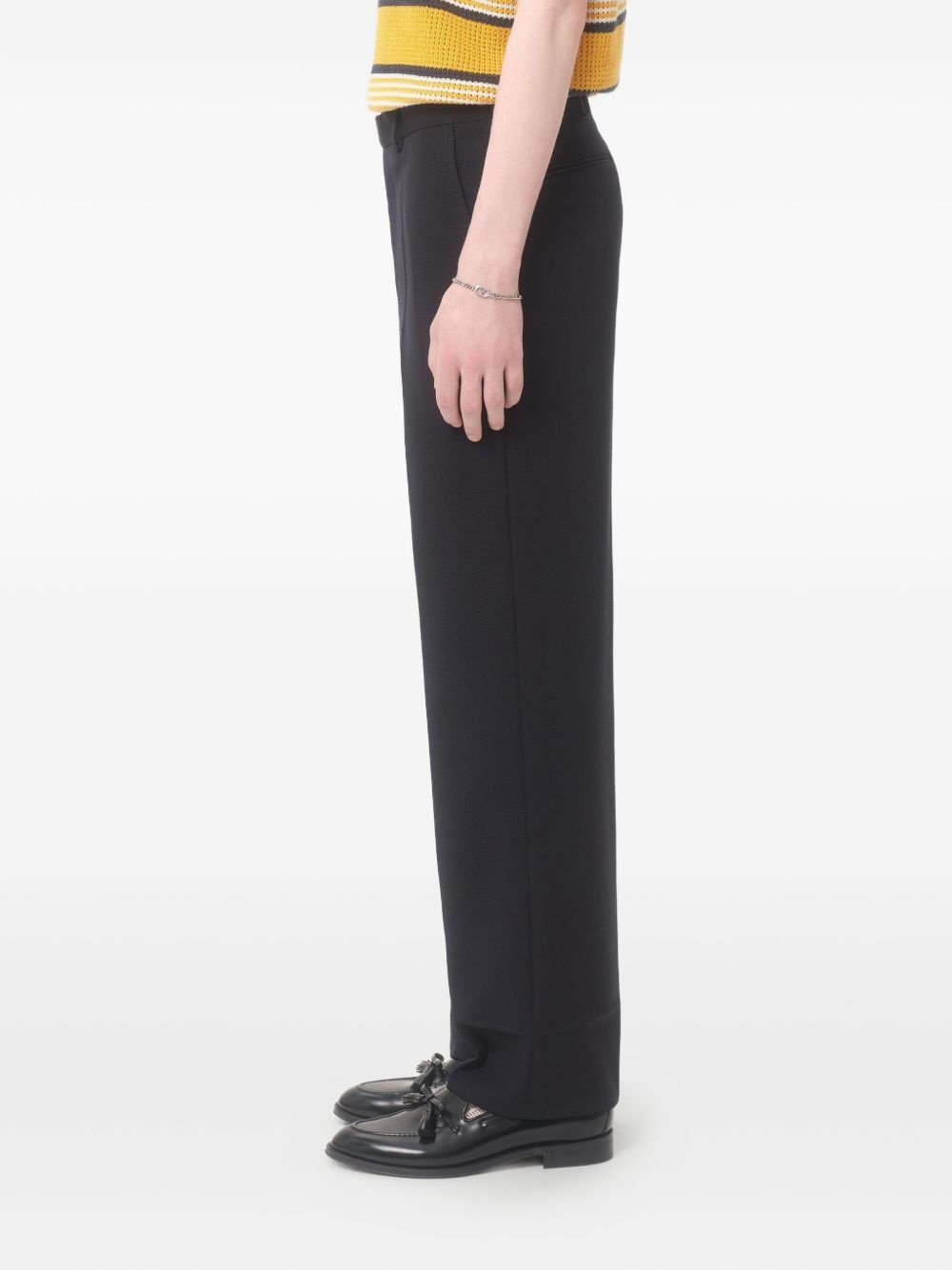 WOOL GABARDINE PANTS - 5