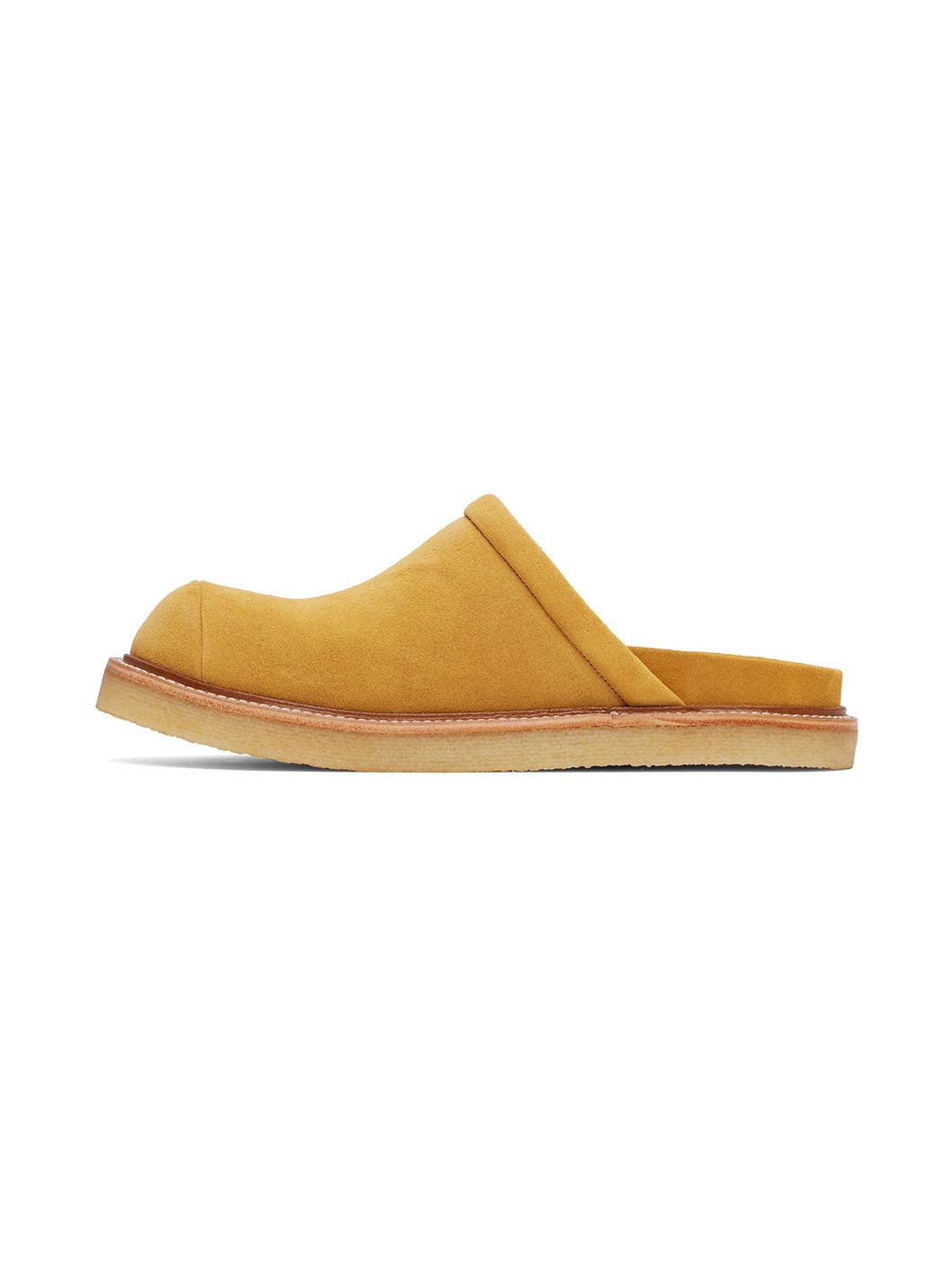 Yellow Curve Sabot 02 Mules - 3