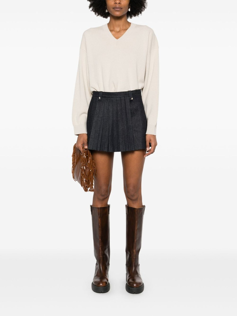 maje pleated skorts outlook