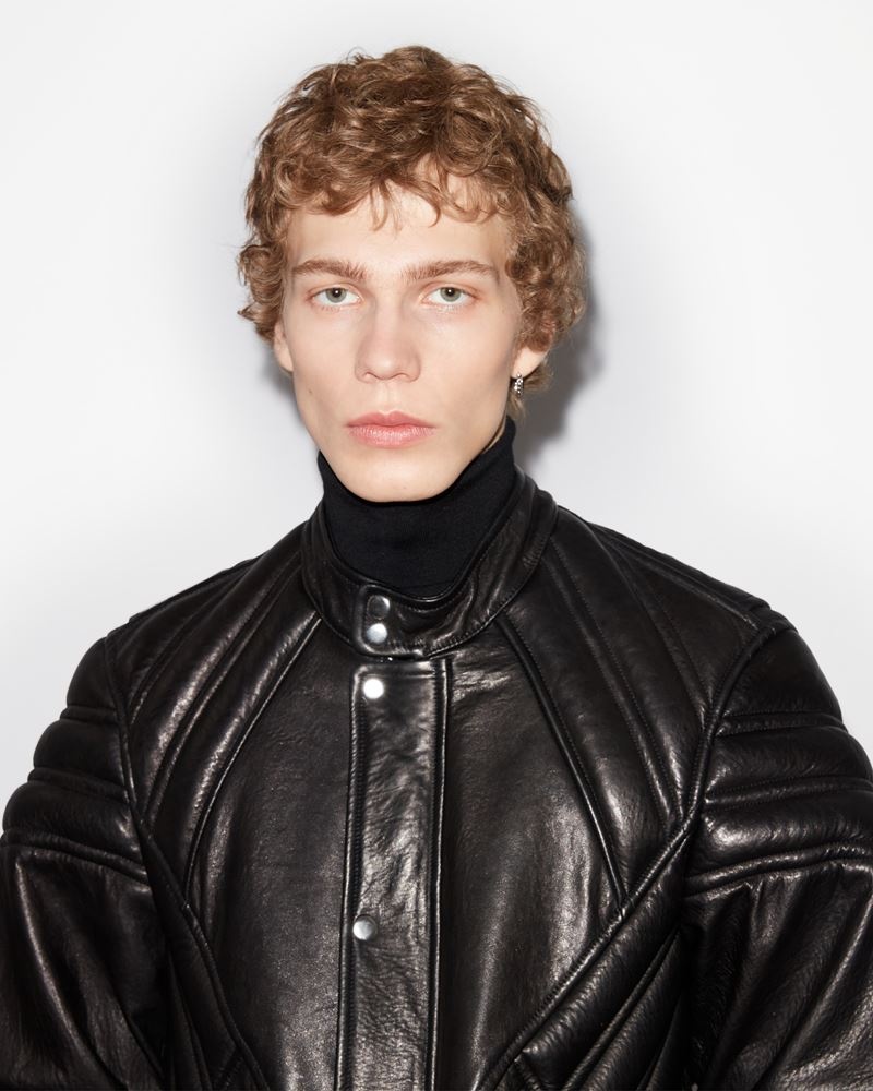 Isabel Marant CASPAR LEATHER JACKET | REVERSIBLE Isabel Marant CASPAR LEATHER JACKET | REVERSIBLE