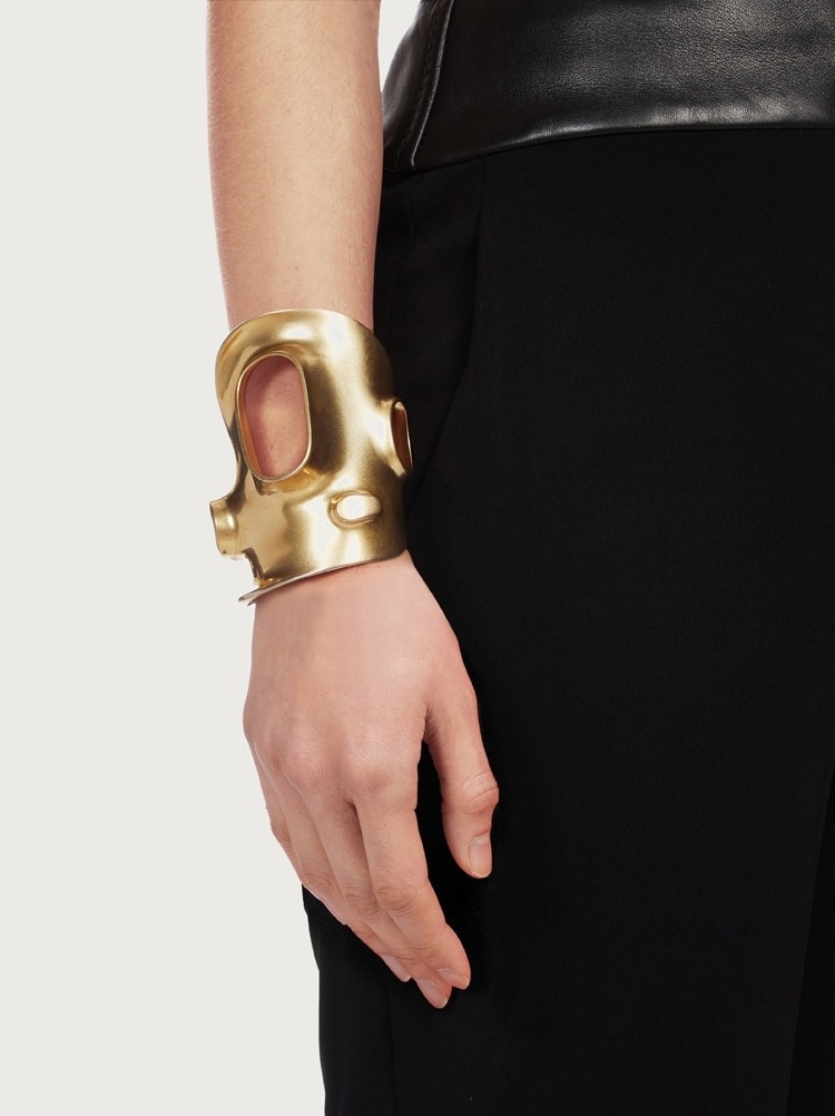 OVERSIZE SCULPTURAL BRACELET - S/M - 2