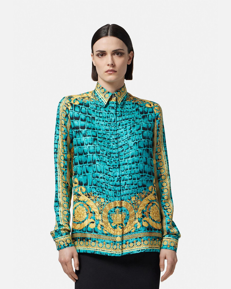 Baroccodile Silk Shirt 3