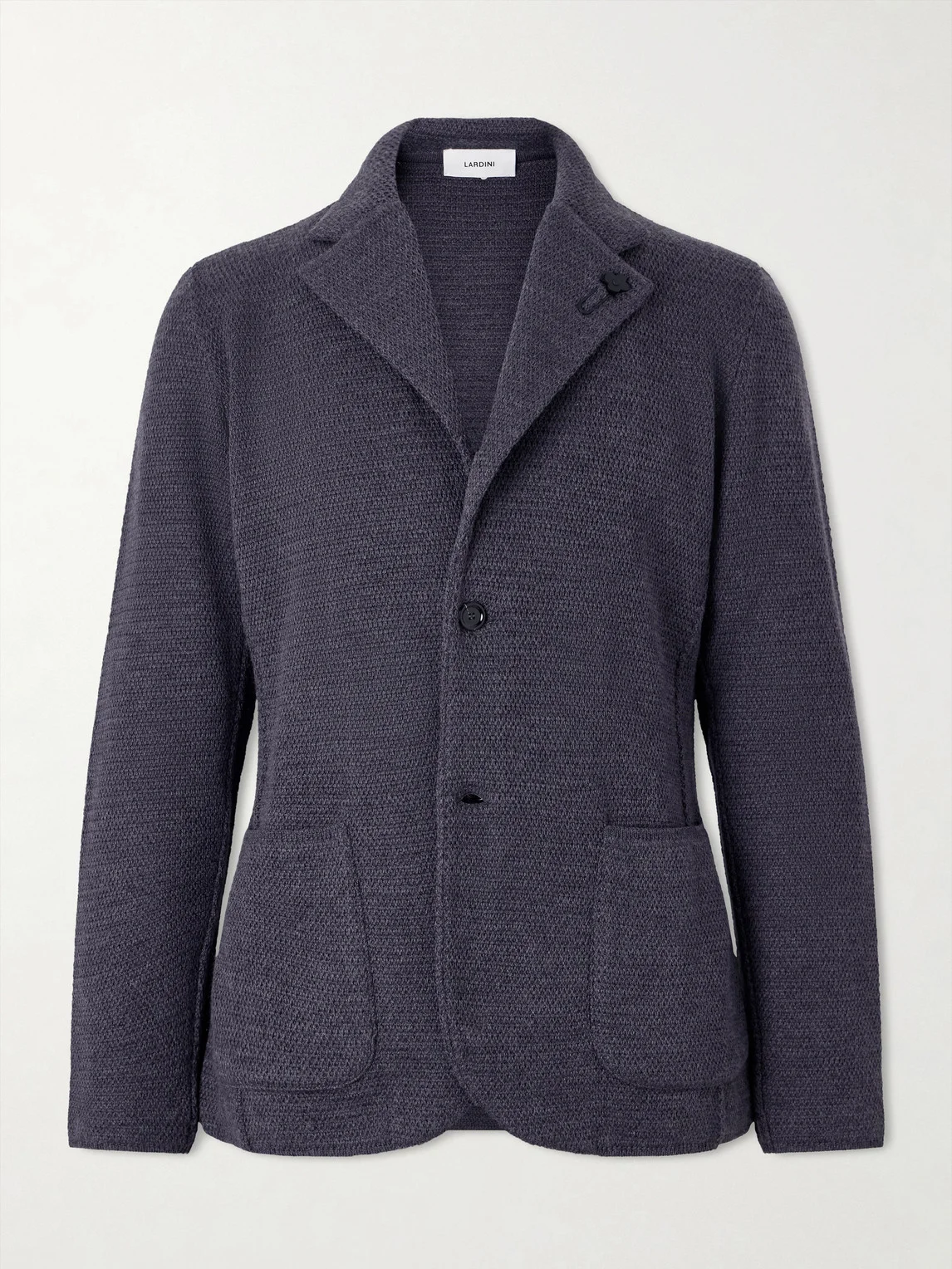 Knitted Virgin Wool Blazer - 1