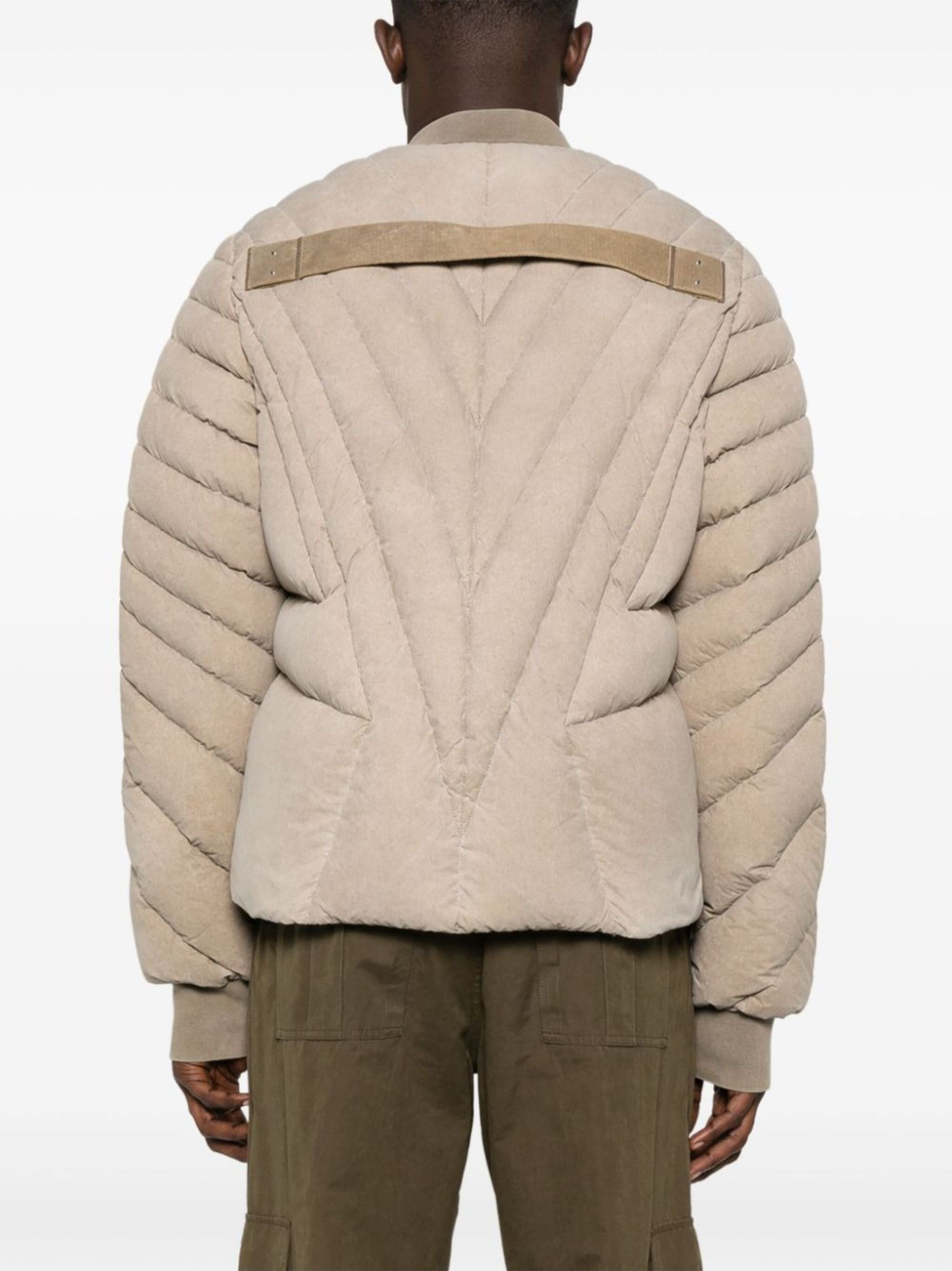 x Rick Owens Radiance Flight quilted bomber jacket - 5