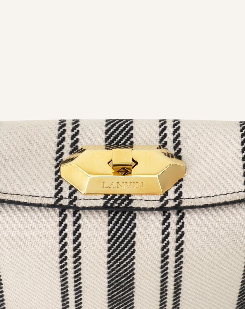 COMPAGNON 20 BAG IN STRIPED CANVAS 6