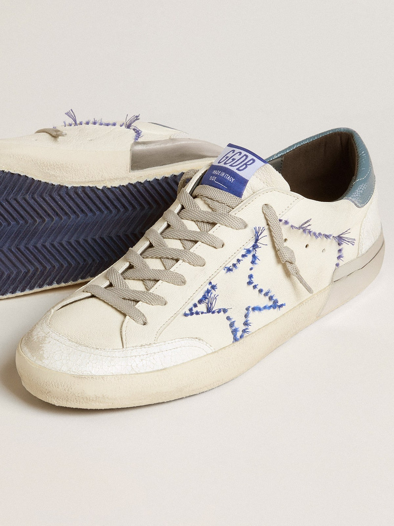 냅파의 Men’s Super-Star LTD, 자수 스타와 가죽 힙 탭 3