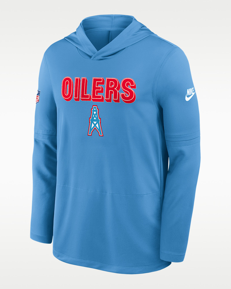 Tennessee Titans Pass Accuracy Men's Nike Dri-FIT NFL Long-Sleeve Hooded Top 1