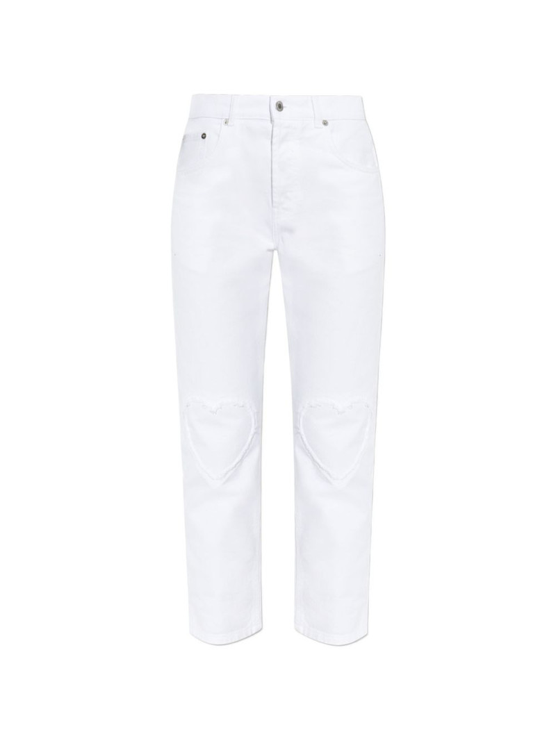 heart frayed jeans 1