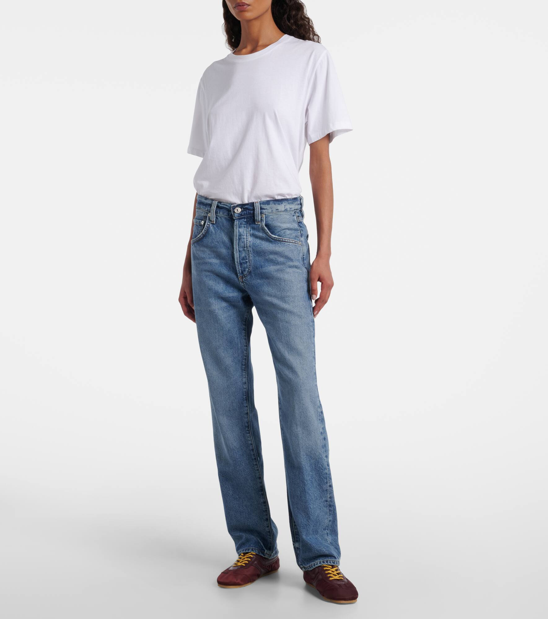 Baretta high-rise straight jeans - 7