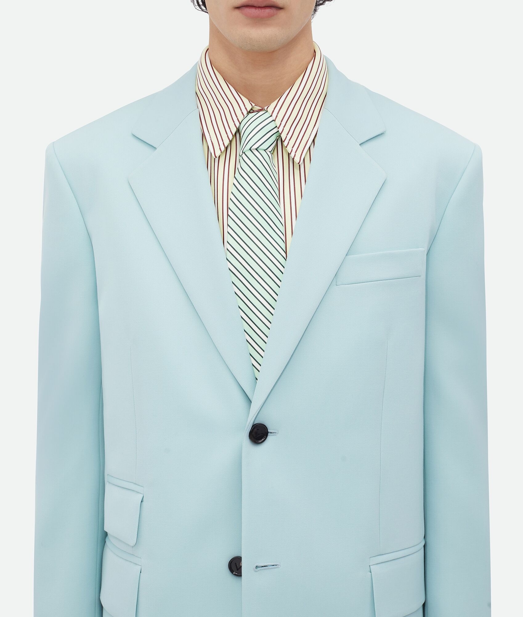 Wool Grain De Poudre Jacket - 5