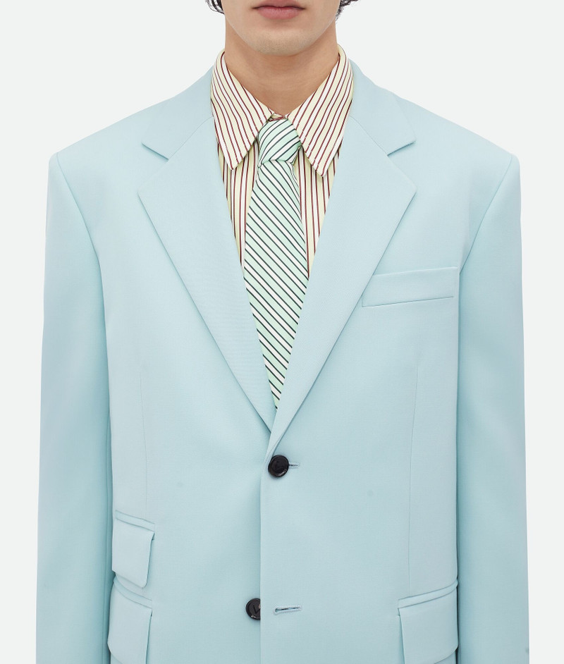 Wool Grain De Poudre Jacket 5