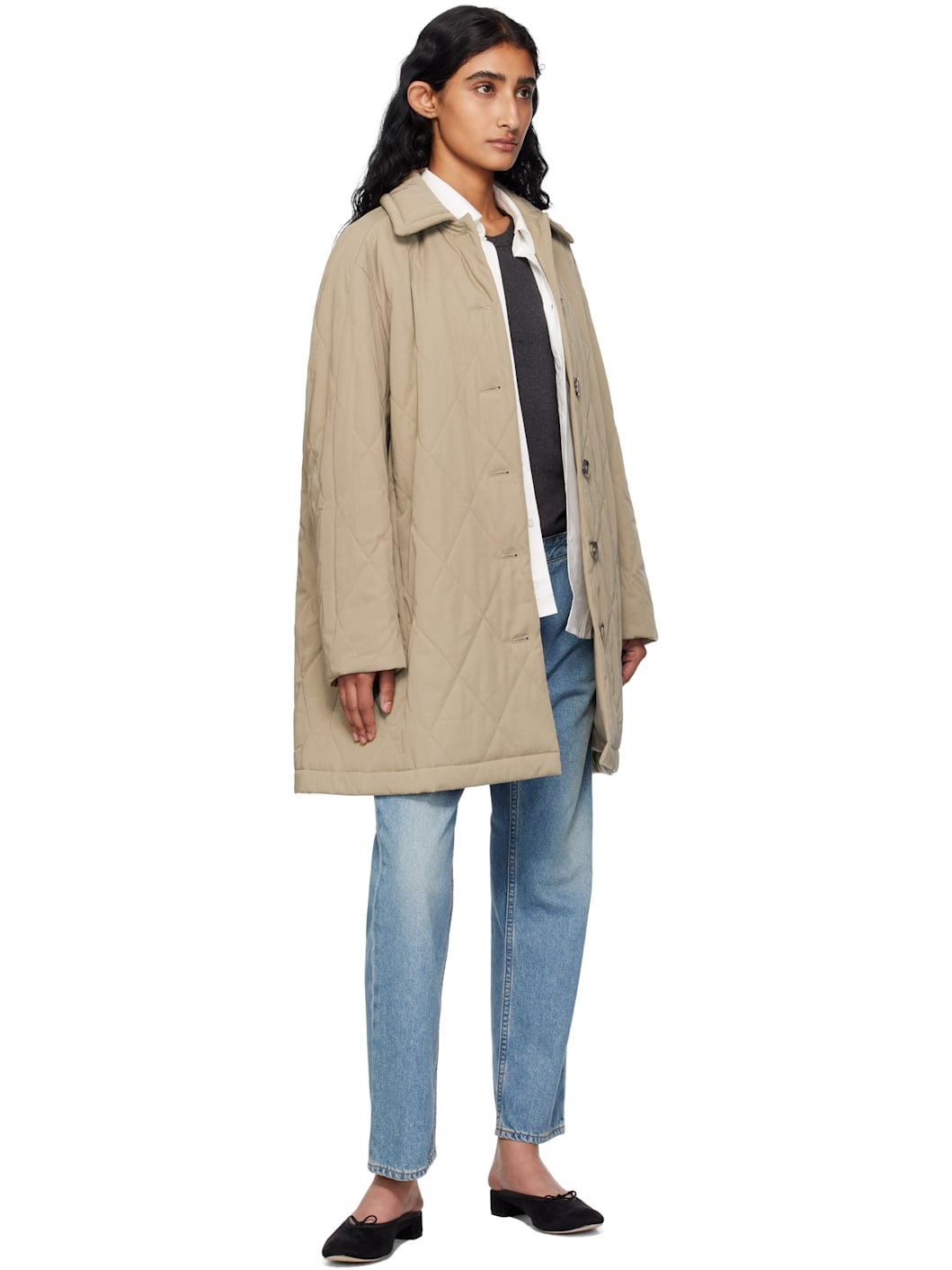 Beige Malia Coat - 4