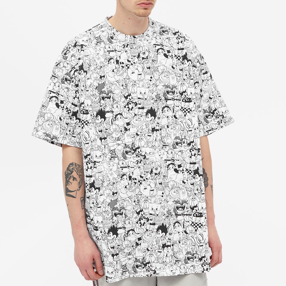 VETEMENTS Oversize Cartoon Mania Tee - 4