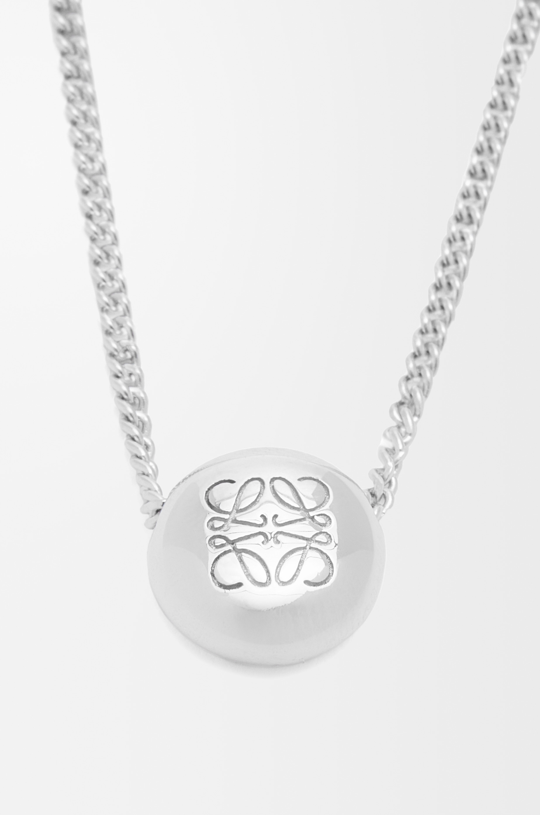 Pebble necklace in sterling silver - 3