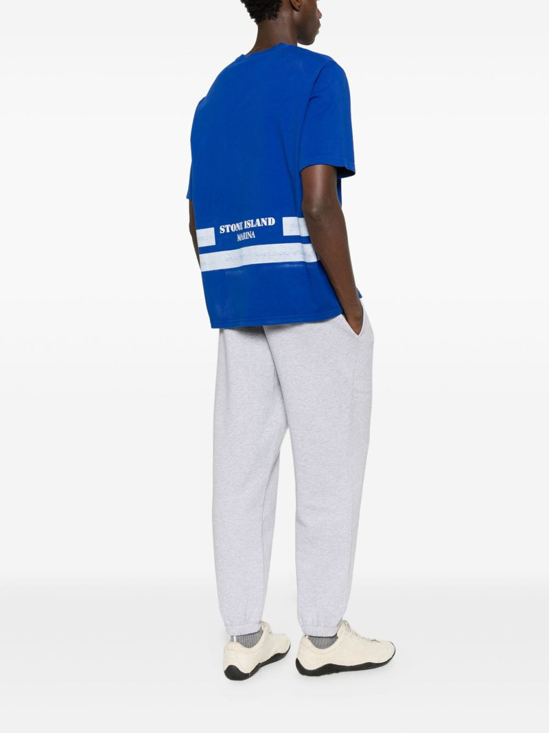 Stone Island Marina stripe-detail T-shirt outlook