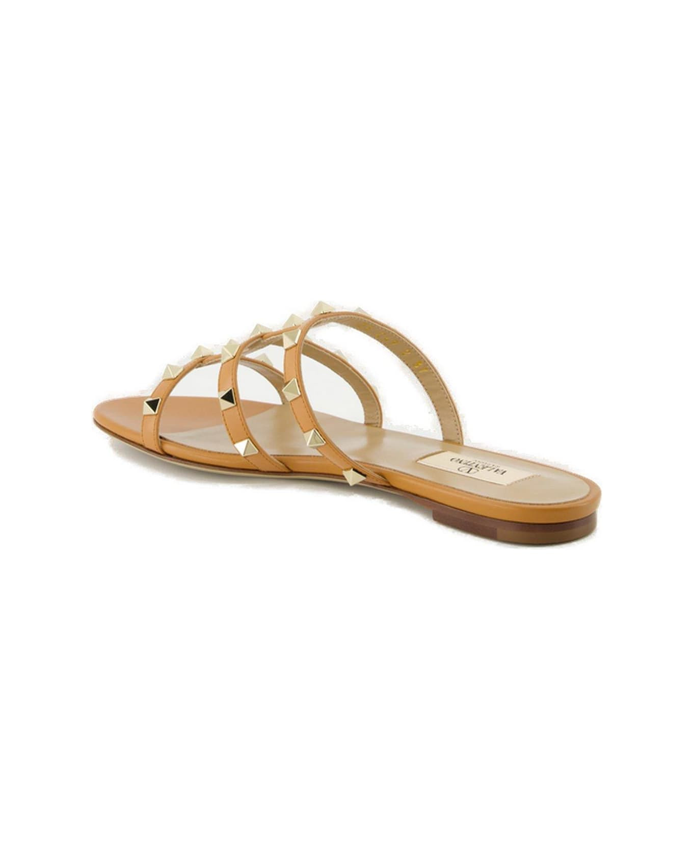 Garavani Rockstud Slip-on Flat Sandals - 3