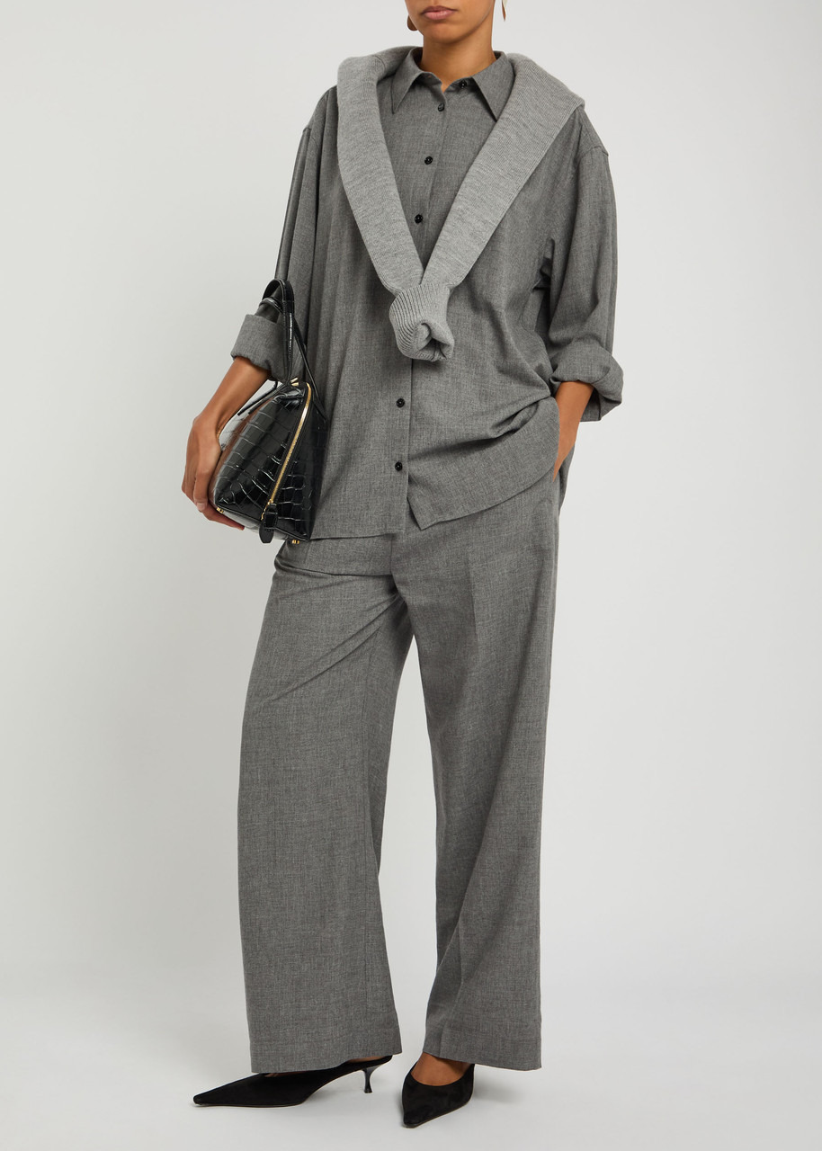 Toteme Melange Woven Trousers - 4