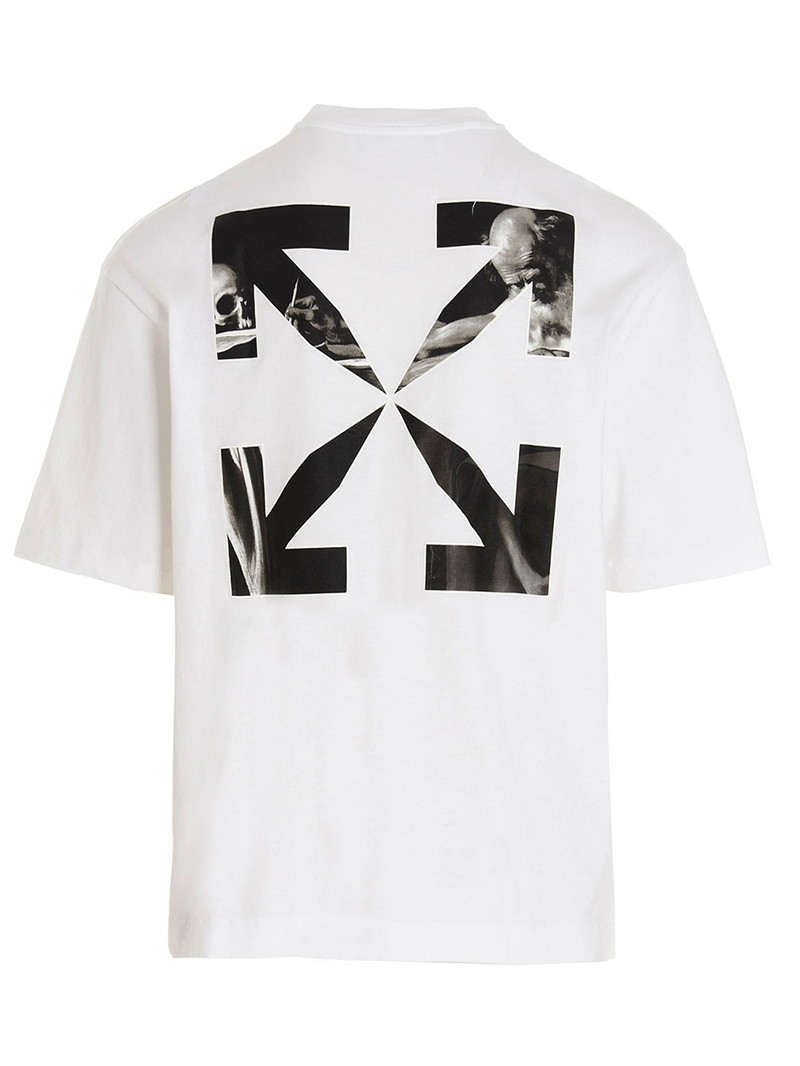 Off-White Caravaggio Arrow Tee White outlook