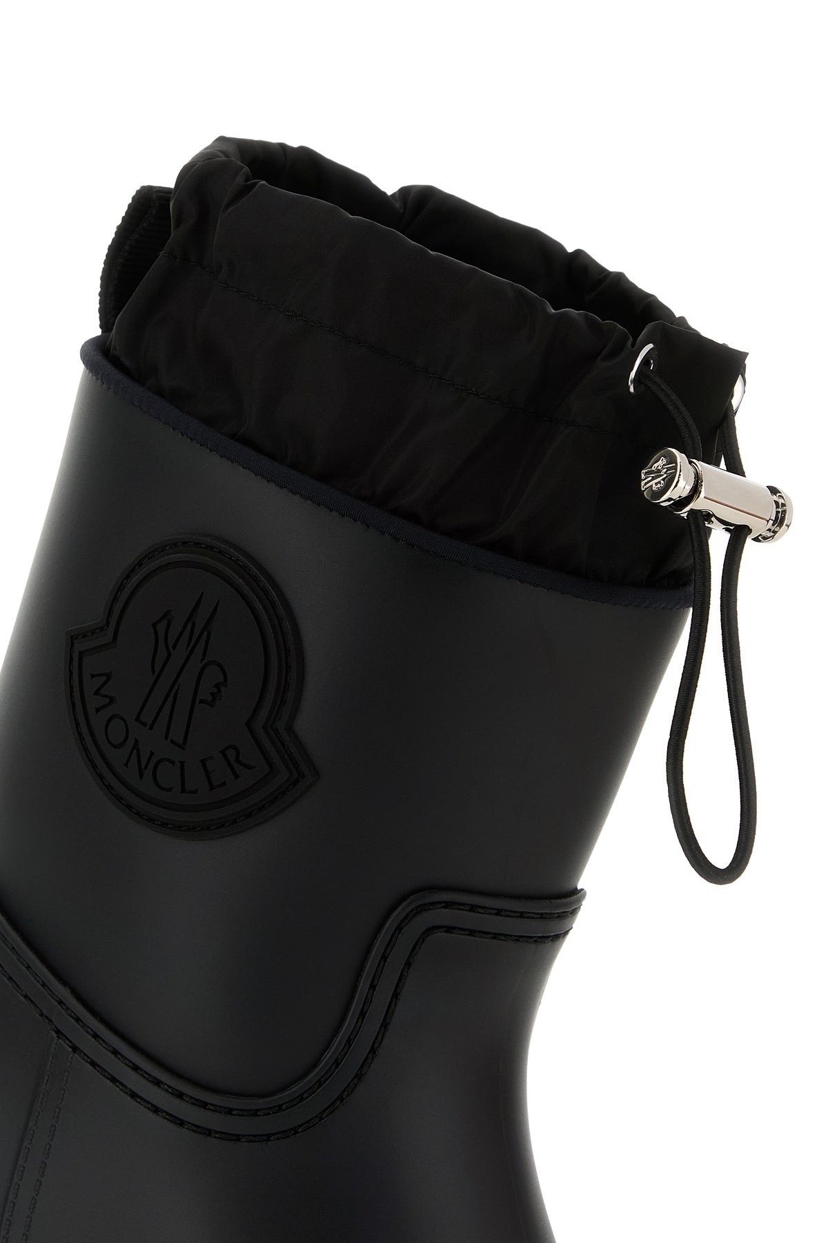 Black rubber Kickstream ankle boots - 4