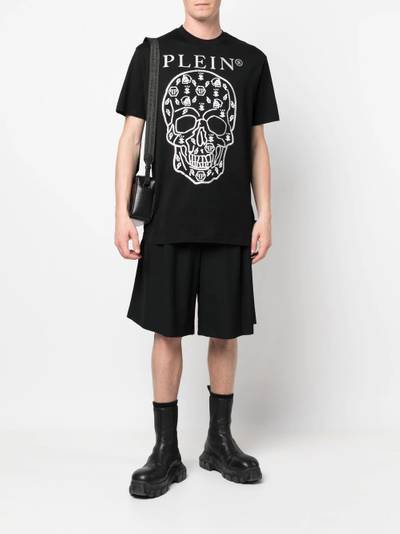 PHILIPP PLEIN logo-print detail T-shirt outlook