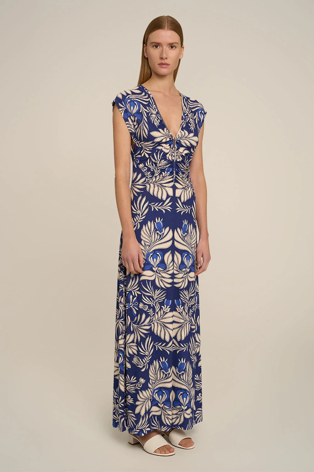 Long Dress Nova - Navy Kerylos - 1