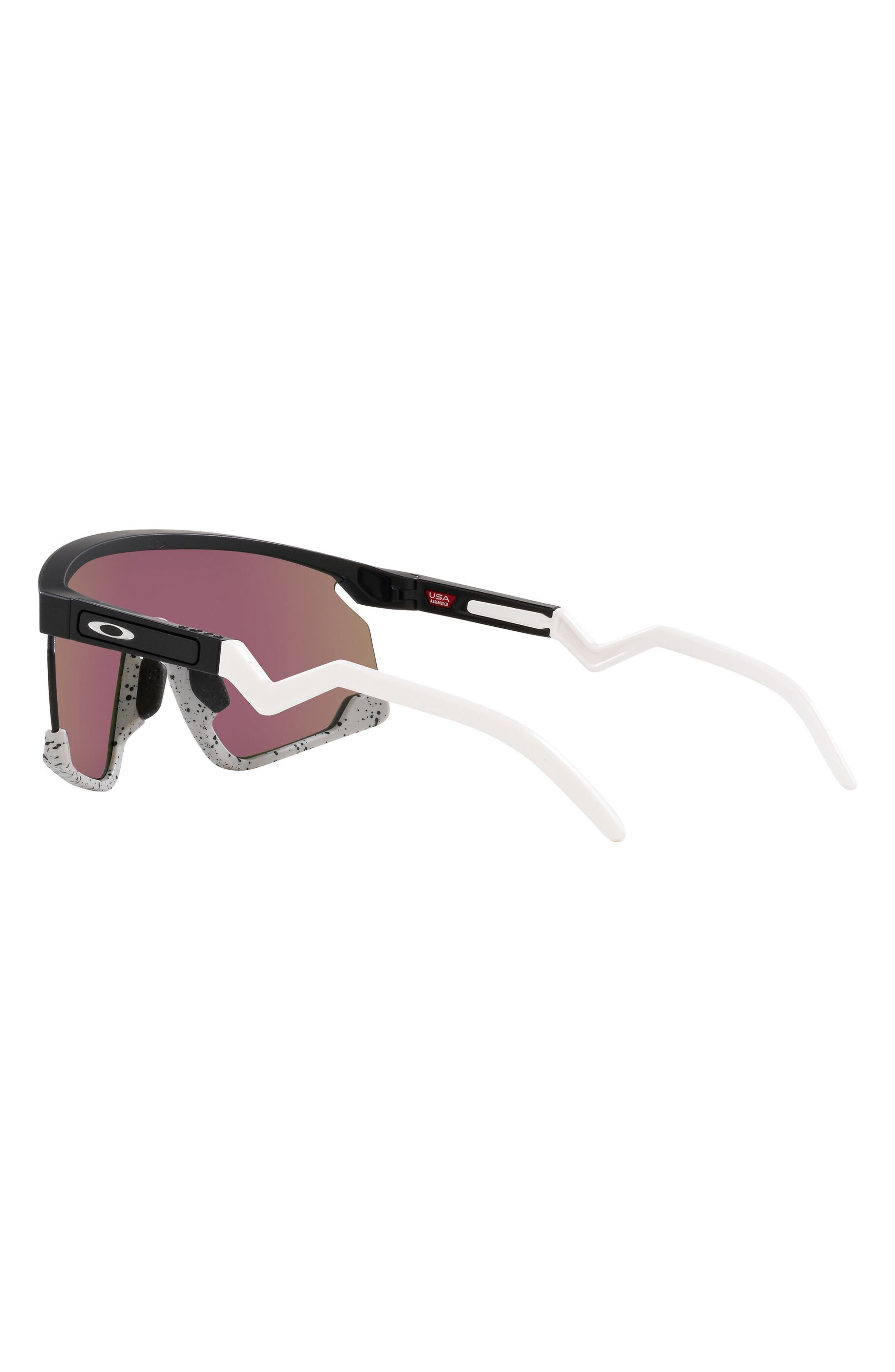 Oakley BXTR 39mm Prizm™ Wrap Shield Sunglasses in Sapphire at Nordstrom - 4