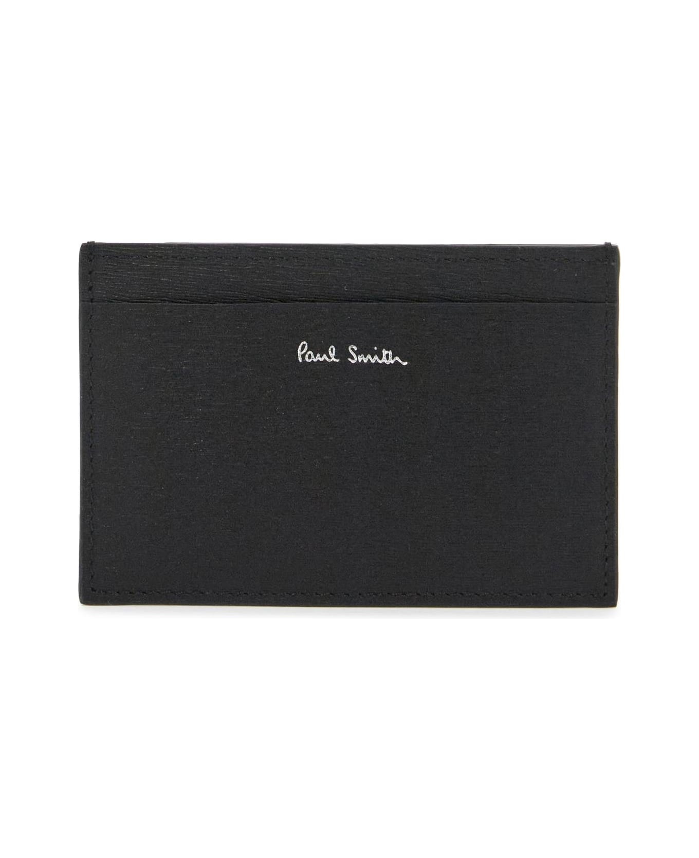 Saffiano Leather Card Holder With - 1