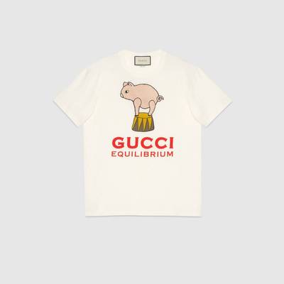 GUCCI Gucci Equilibrium oversize T-shirt outlook