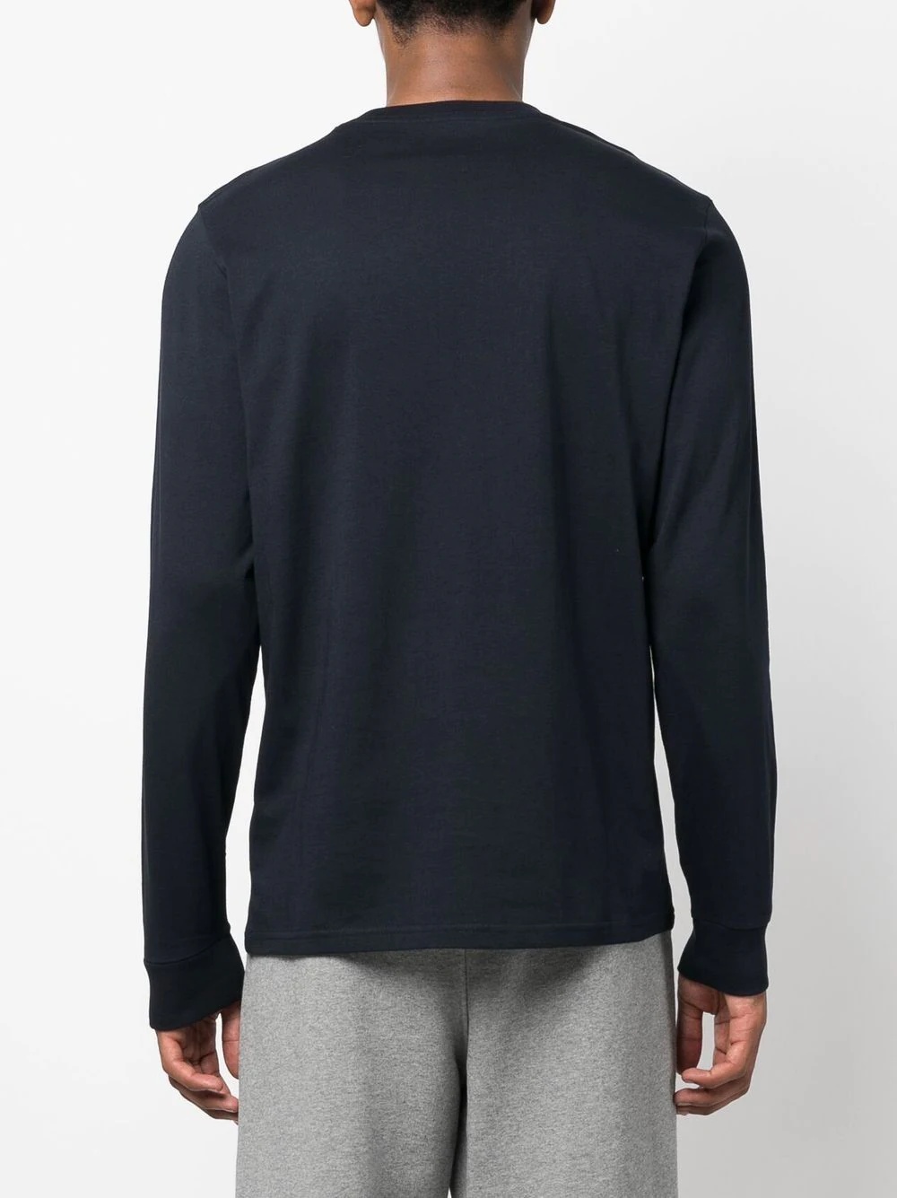 logo-patch long-sleeved T-shirt - 4