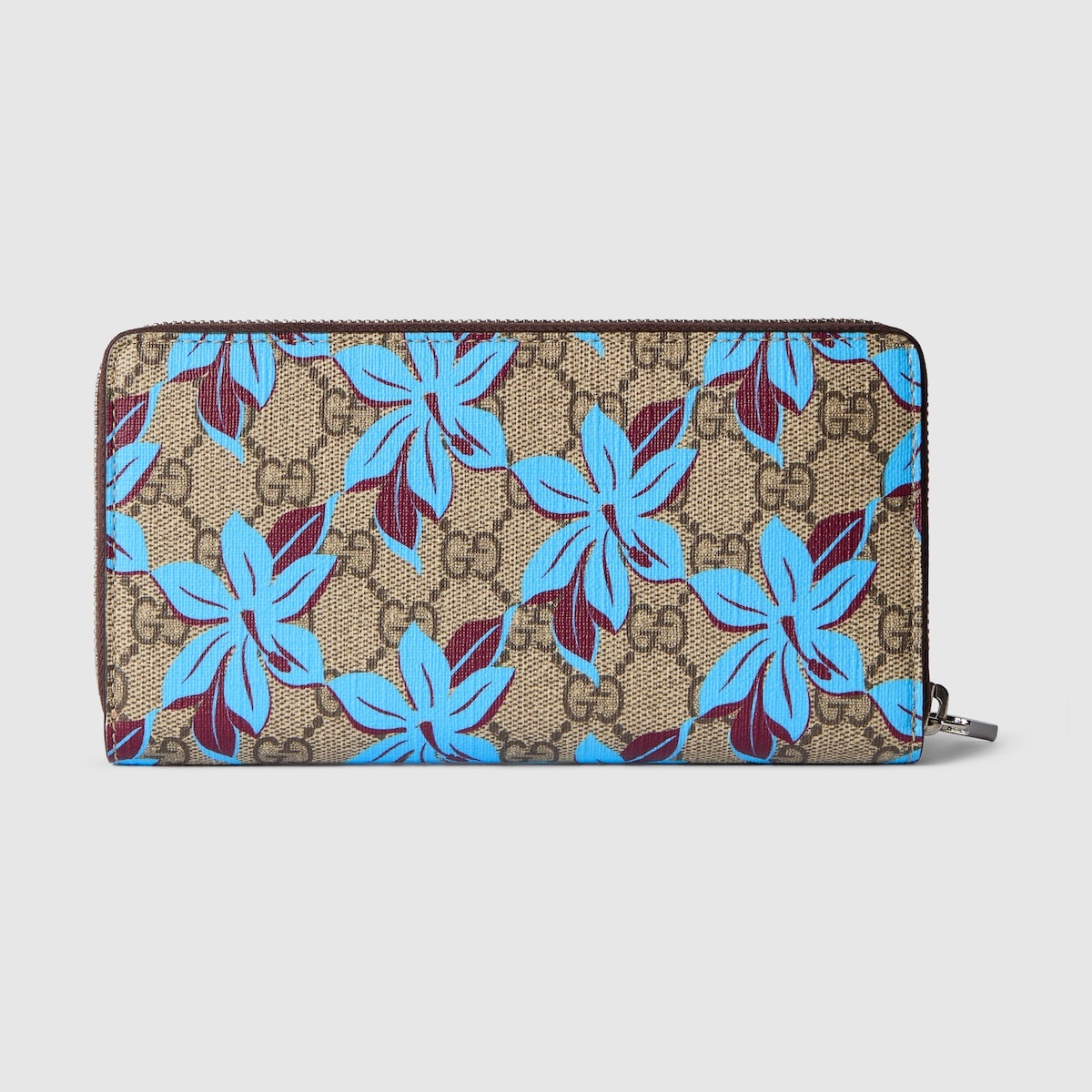 GG printed zip around wallet - 3