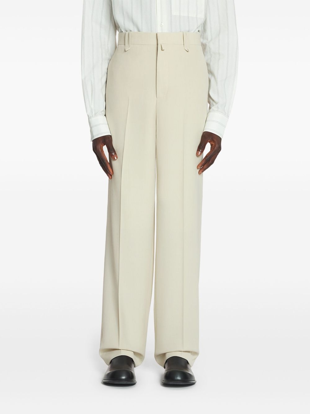 straight trousers - 3
