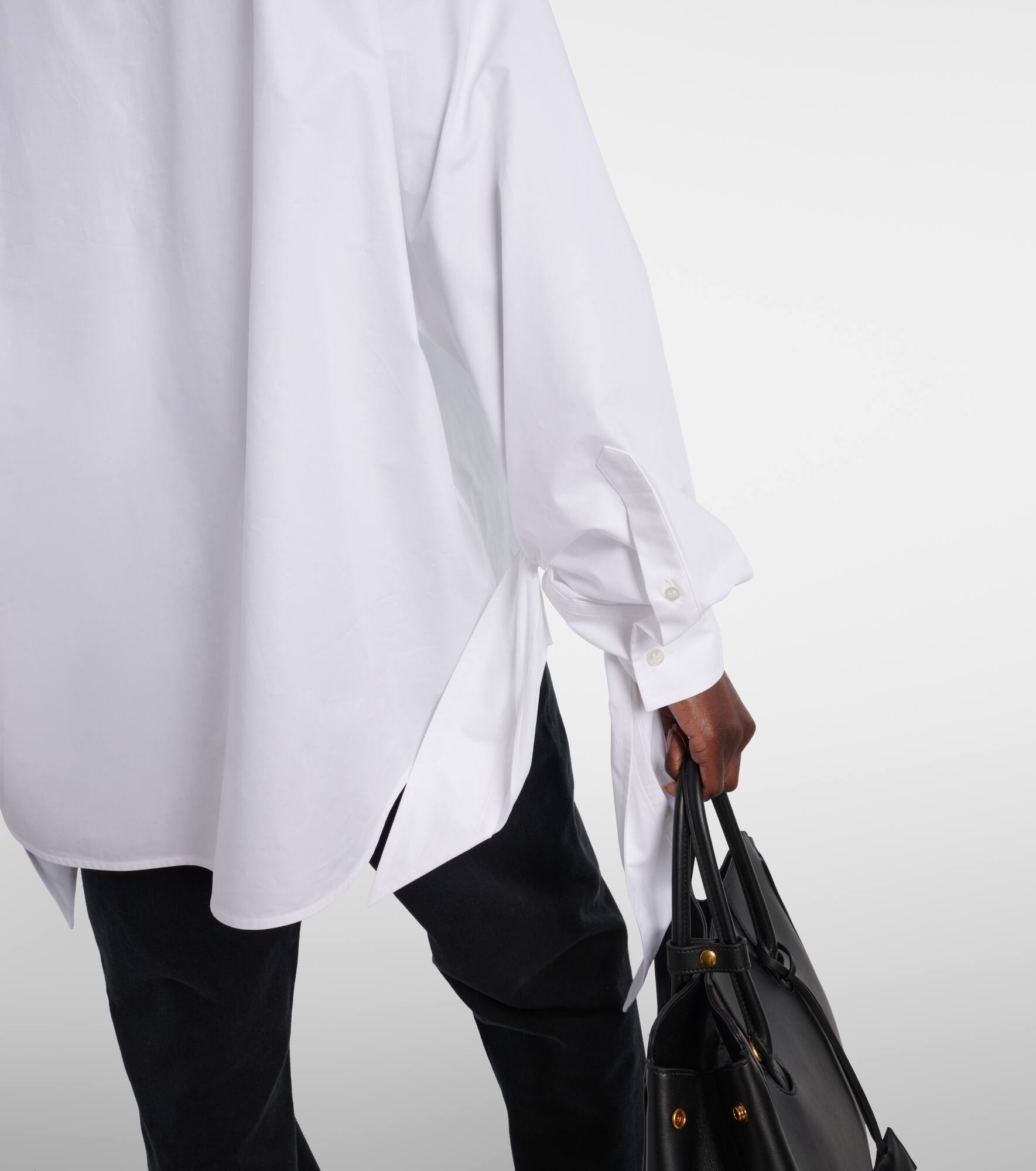 Cotton poplin shirt - 5