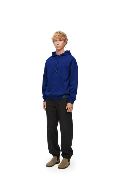 Loewe Puzzle relaxed fit hoodie in cotton outlook